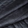 Narzuta velvet czarna 220 x 240 cm – stylowe nakrycie łóżka