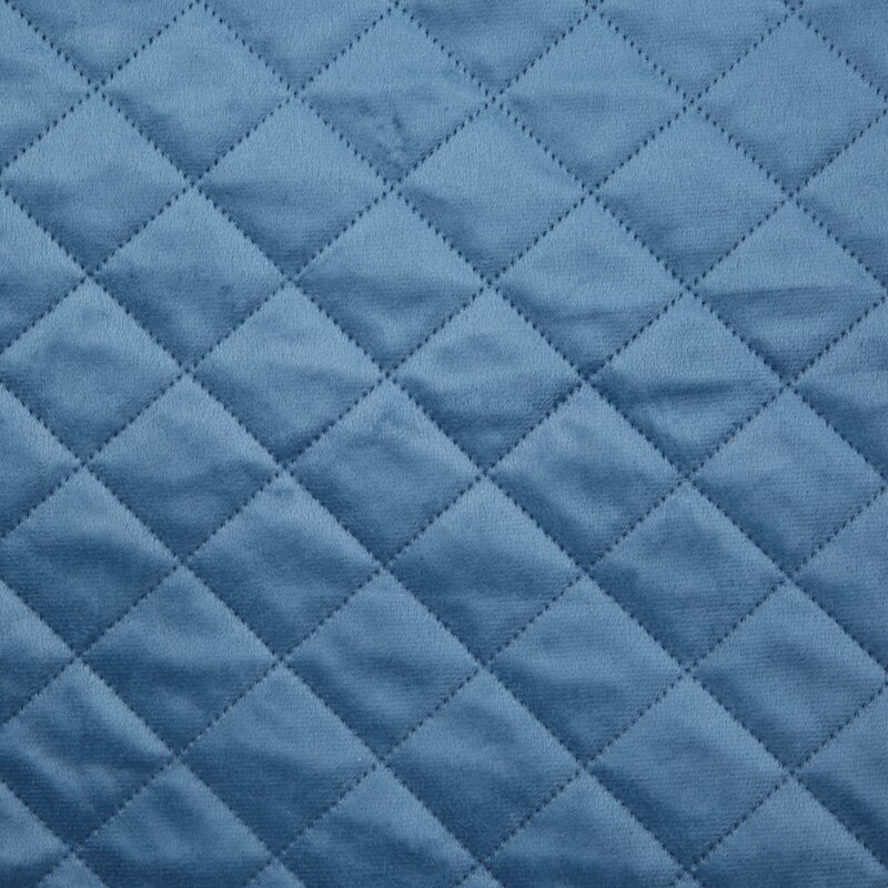 Narzuta Velvet niebieska 220 x 240 cm – dodaje przytulności