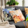 POSZEWKA VELVET 80 45 X 45 CM NIEBIESKI