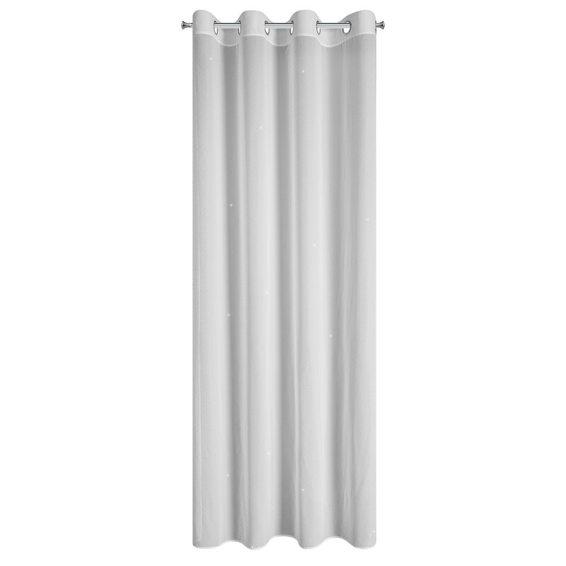 Firana gotowa Ariadna 1 biała 140 X 250 cm – z delikatnymi zdobieniami