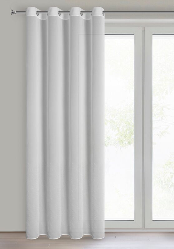 Firana gotowa Ariadna 2 biała 140 x 250 cm – rozprasza światło