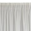 Zasłona gotowa biała 140 x 270 cm – wprowadza przytulny nastrój