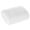 Koc flano D91 Warkocz biały 200 X 220 CM – puszysty i ciepły