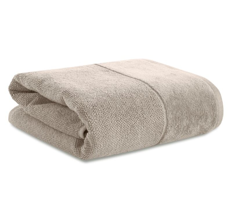 Ręcznik bawełniany welurowy Fero beżowy 50 X 90 cm – miękki i chłonny