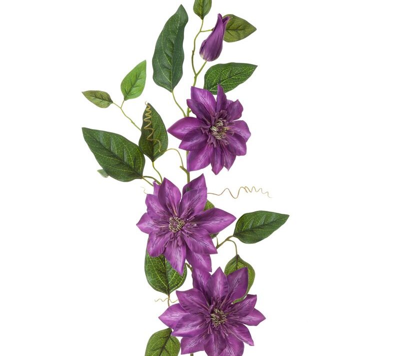 Kwiat Natura 391 fioletowy 85 cm – idealny do kompozycji