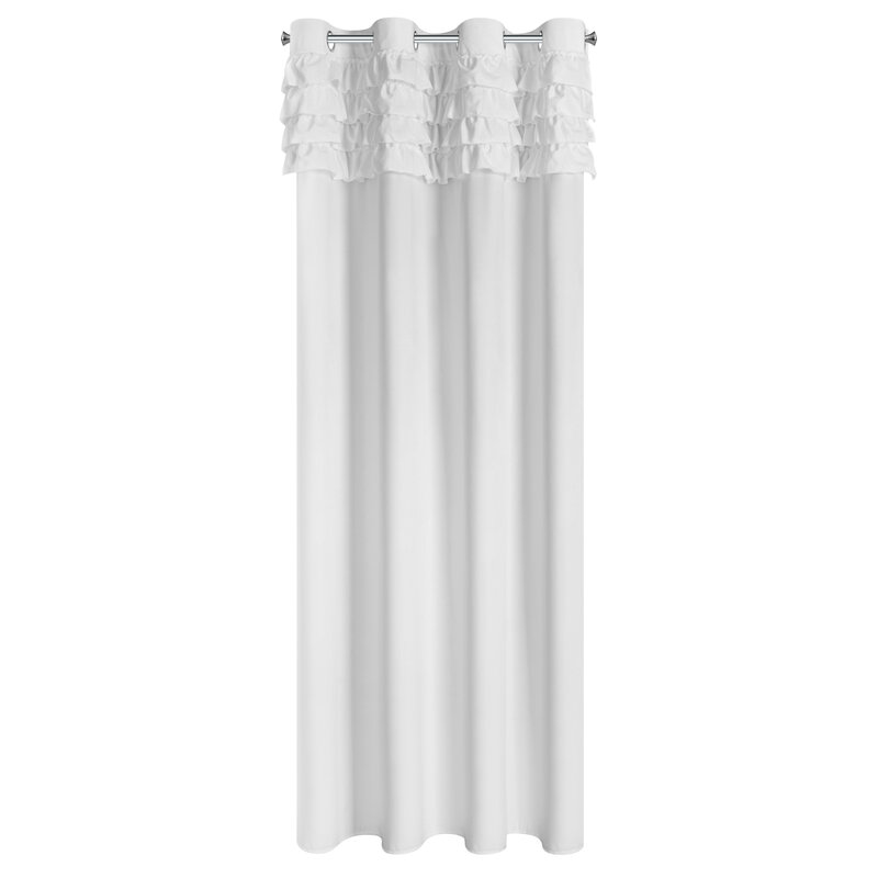Zasłona gotowa Erin biała 140 X 250 cm – przytulna i stylowa