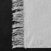 Koc akrylowy srebrny 220 x 240 cm – miękki i ciepły