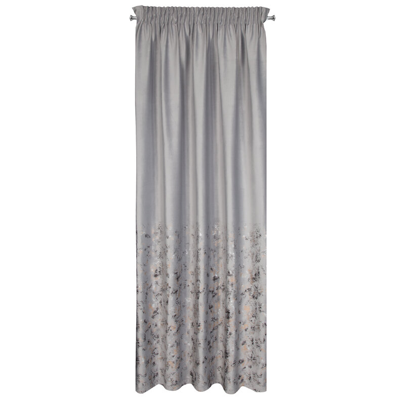 Zasłona gotowa Mariela srebrna 140 x 270 cm – doda blasku wnętrzu