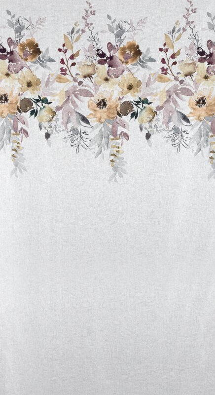 ZASŁONA GOTOWA D91 GRETA 140 X 250 CM BIAŁY