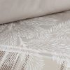 KOMPLET POŚCIELI ŚWIATECZNEJ HOLLY02 140 X 200 CM BEŻOWY