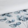 KOMPLET POŚCIELI SATYNOWEJ HAFT 160 X 200 CM BIAŁY