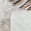 Narzuta Nessa biała 200 x 220 cm – wprowadza spokój