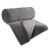 Narzuta GLORI stalowa 170 x 210 cm – dodatek do sypialni