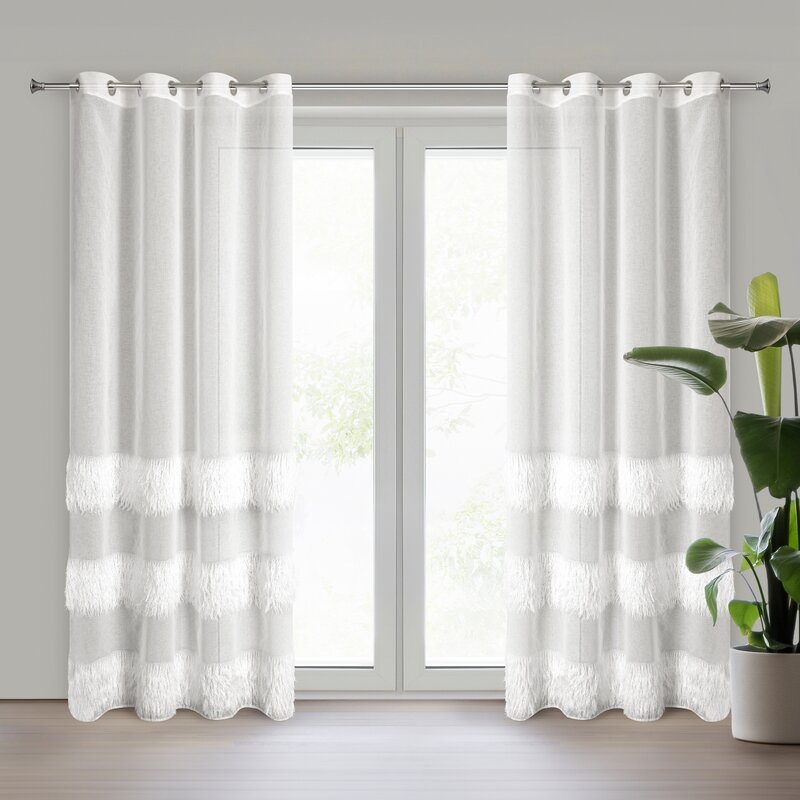 Firana gotowa Margaret4 kremowa 140 x 250 cm – dodaje przytulności
