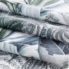 Bieżnik welwetowy D91/O/DAVOS2 biały 40x140 cm – doda świeżości