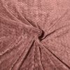Koc flanelowy Cindy pudrowy róż 200 x 220 cm – dodaje przytulności