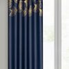 Zasłona gotowa Harmony granatowa 140 x 250 cm – zaciemniająca i trwała