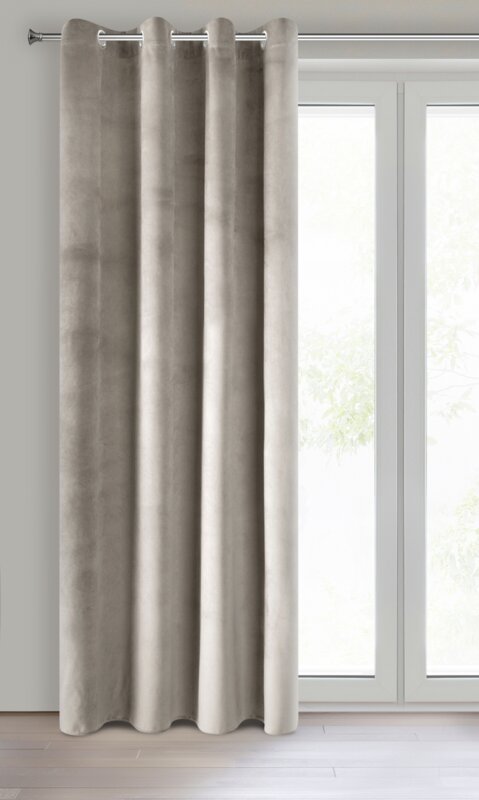 Zasłona gotowa Pierre beżowa 140 x 250 cm – wprowadza przytulność