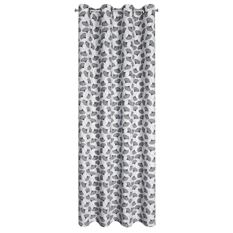 Zasłona gotowa Kemi biała 140 x 250 cm – rozświetla wnętrze