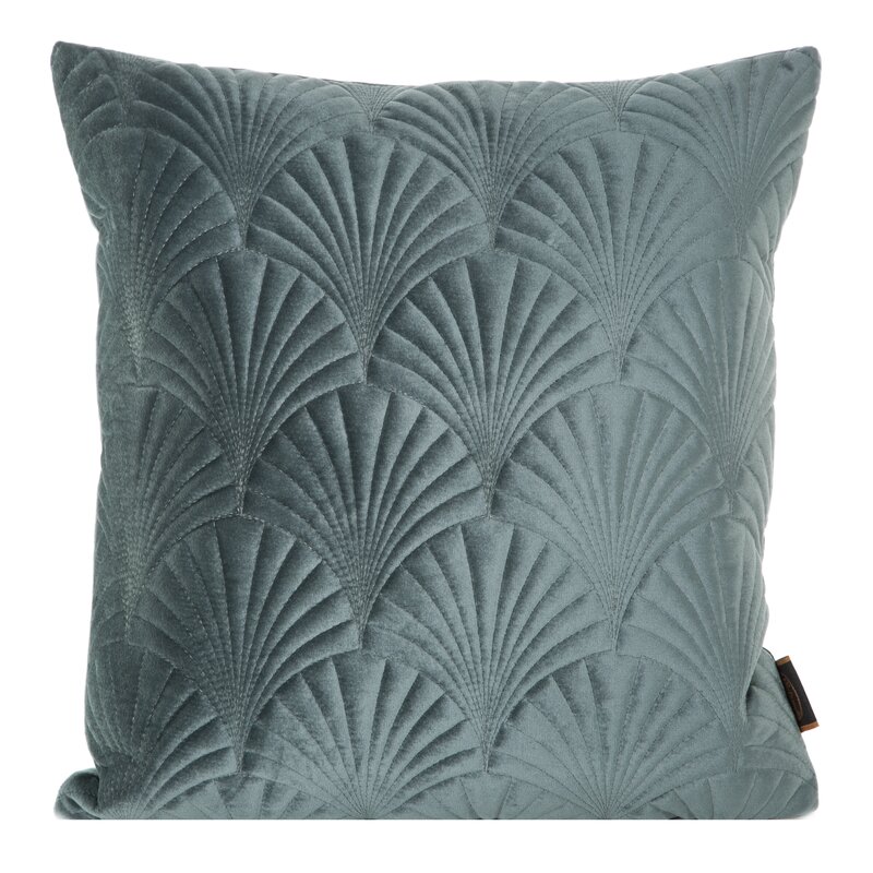 Poszewka velvet ciemnomiętowa 45 x 45 cm – doda głębi wnętrzu