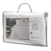 Narzuta welwetowa Dimon biała 170 x 210 cm – ochrona i styl