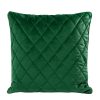Poszewka velvet ciemnozielona 45 x 45 cm – doda przytulności