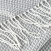 Koc akrylowy 3 stalowy 130 X 170 CM – miękki i stylowy