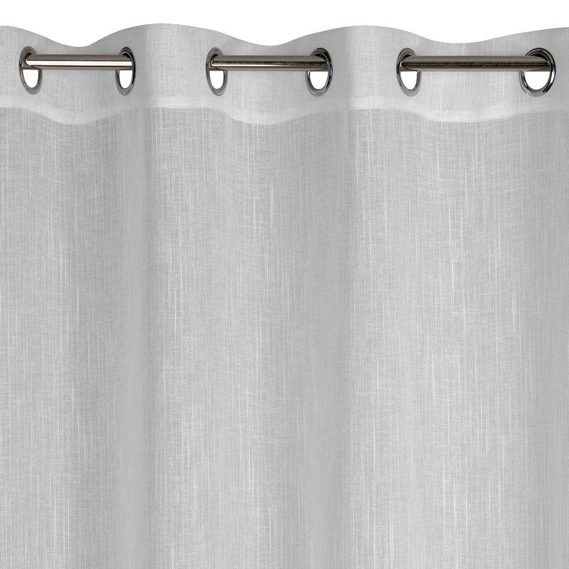 Firana gotowa Carla biała 300 x 250 cm – rozjaśnia wnętrze