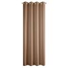 Zasłona gotowa D91 ADORE jasnobrązowa 140 x 250 cm – średnie zaciemnienie