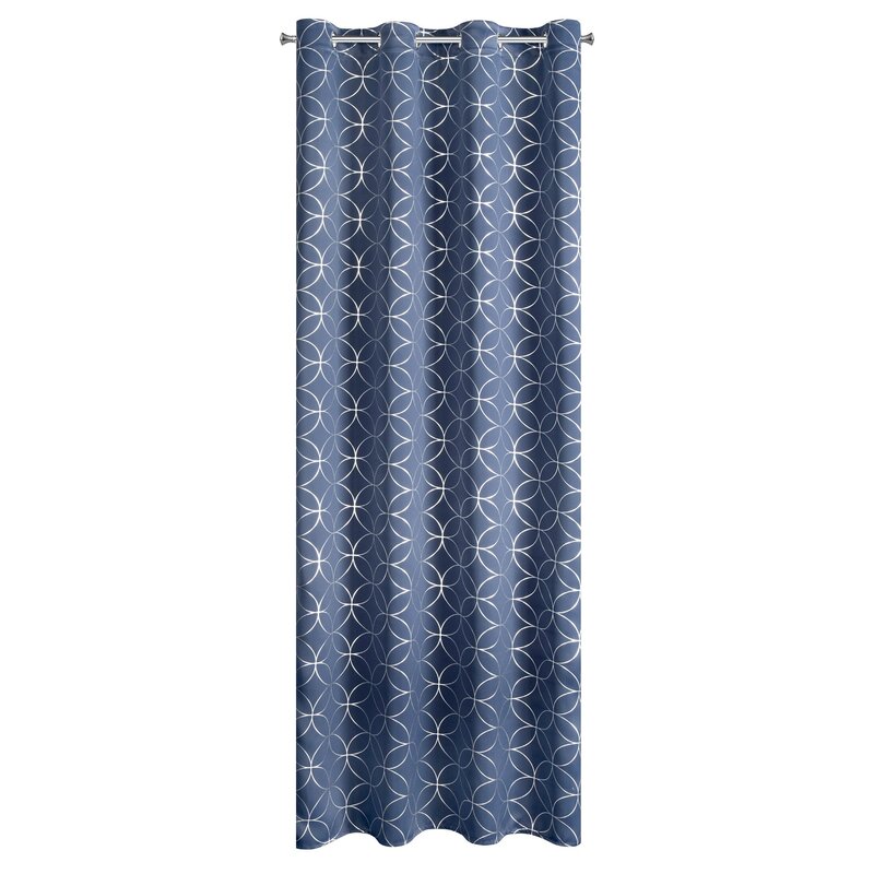 ZASŁONA GOTOWA ABELLA 135 X 250 CM GRANATOWY