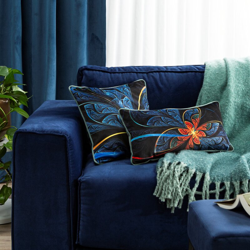 POSZEWKA AMBER 30 X 60 CM GRANATOWY