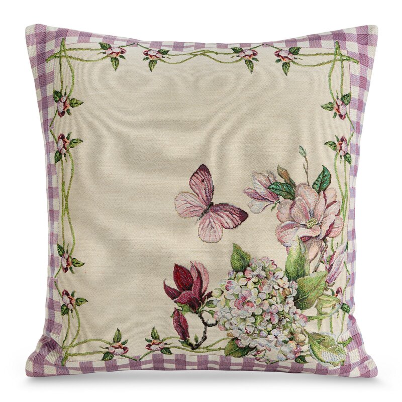 Poszewka gobelinowa GOB/CHP/1225 beżowa 45x45 cm – wprowadzi świeżość