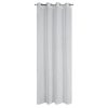 Firana gotowa biała 140 x 250 cm – rozjaśnia wnętrze