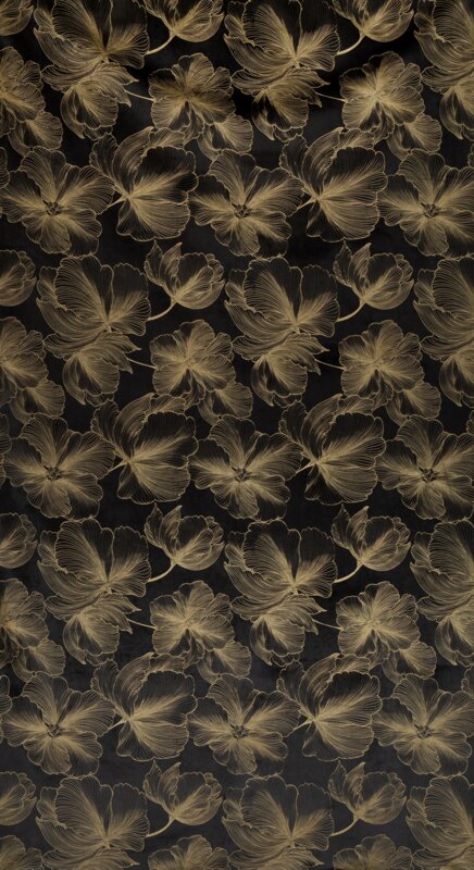 Zasłona gotowa Stella czarna 140 x 300 cm – zaciemnia pomieszczenie