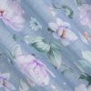 Zasłona gotowa Flora popielata 140 x 250 cm – subtelnie filtruje światło
