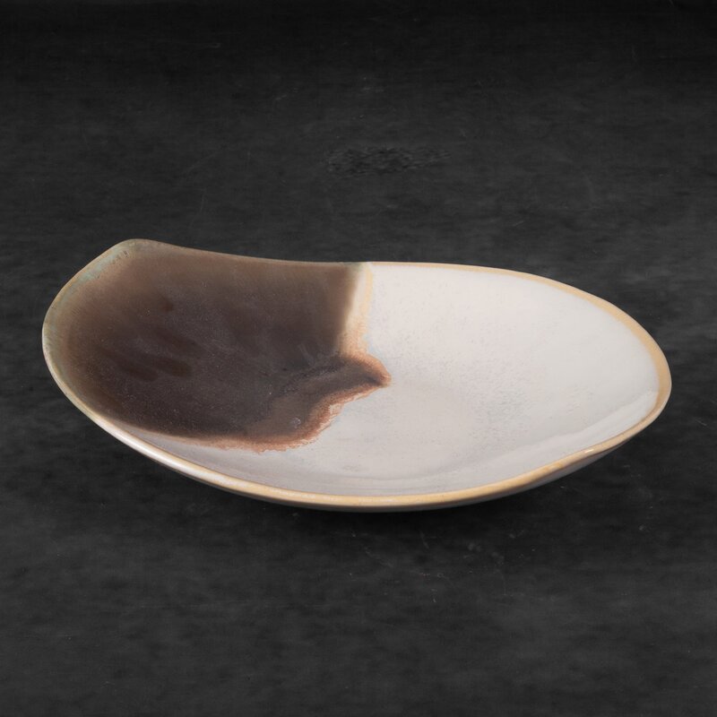 Naczynie dekoracyjne Katia kremowe 28 x 23 x 6 cm – idealne na stół