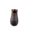Wazon ceramiczny Morena stalowy 17 x 32 cm – na suszone kwiaty