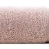 Ręcznik kąpielowy Kely bawełniany żakardowy pudrowy róż 70x140 cm – miękki i chłonny