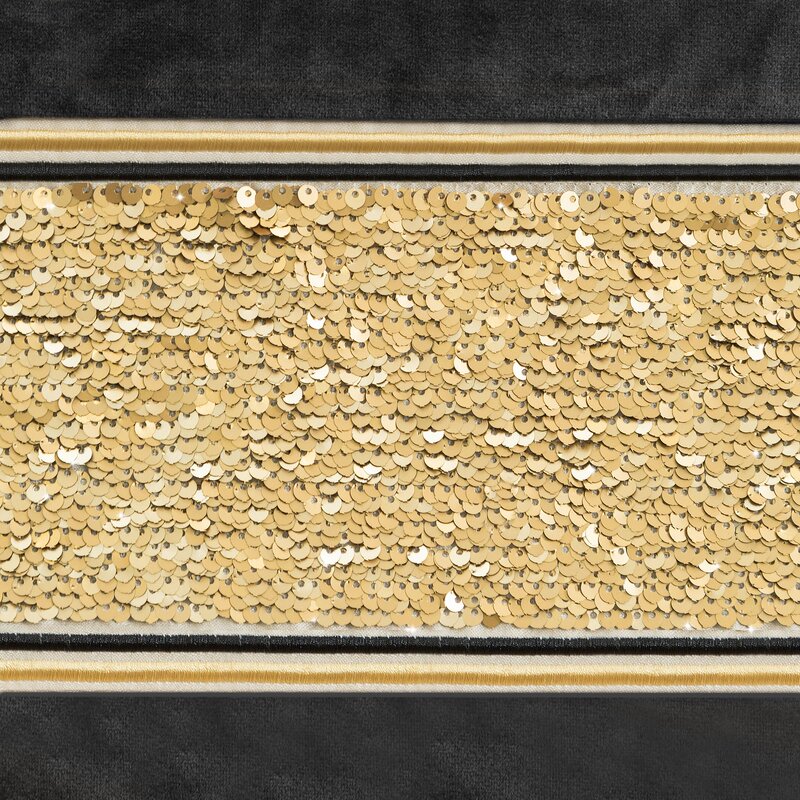 Zasłona gotowa Bueno czarna 140 x 250 cm – zaciemniająca welwetowa