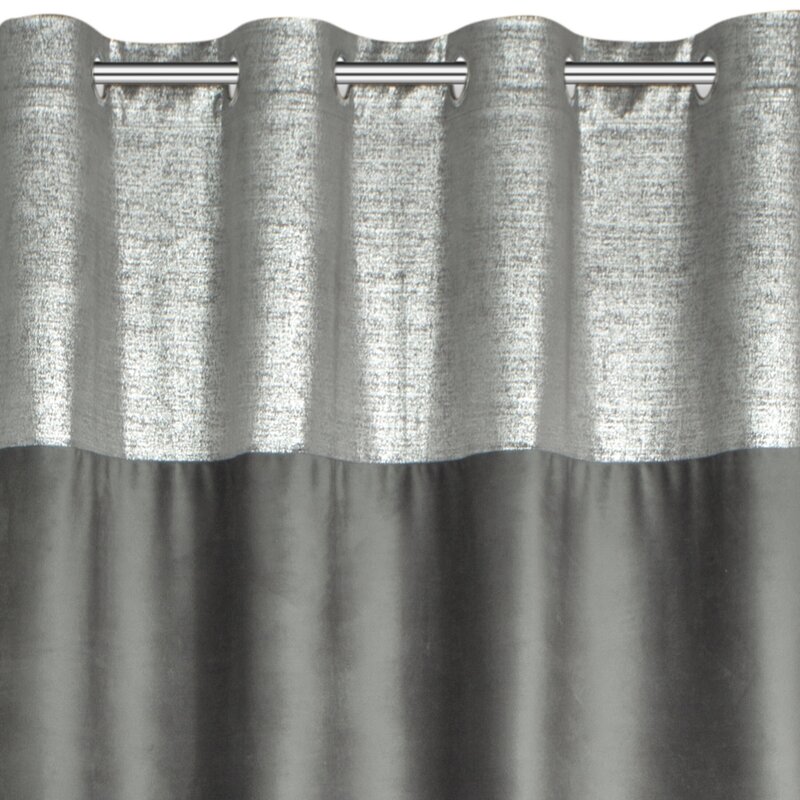 ZASŁONA GOTOWA PERI 140 X 250 CM STALOWY