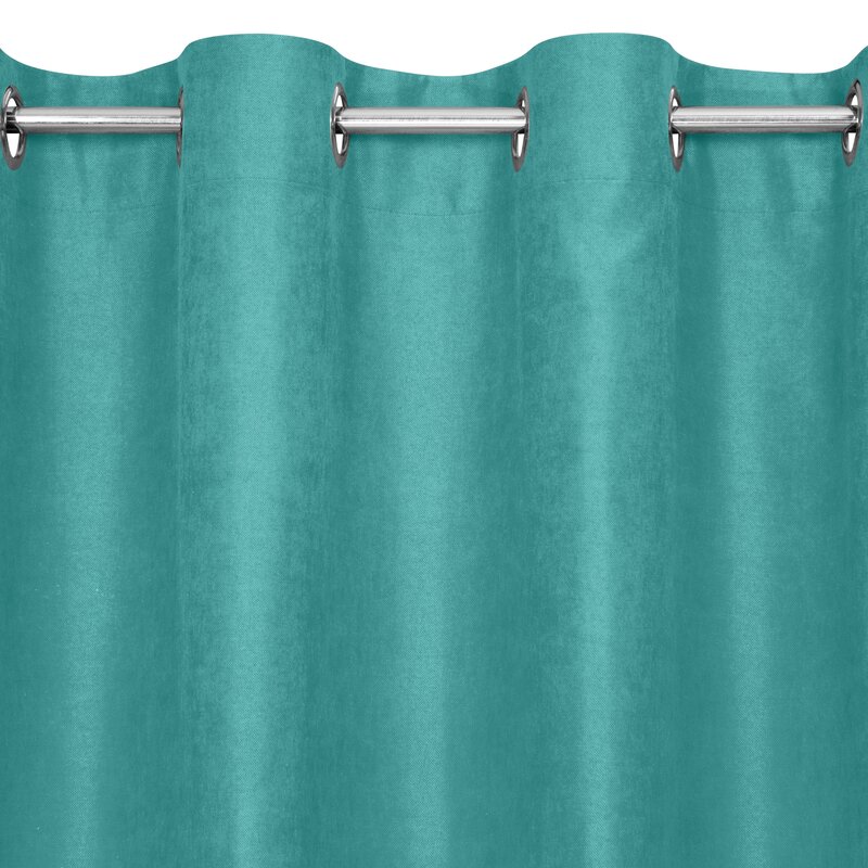 ZASŁONA GOTOWA ADA 140 X 250 CM TURKUSOWY