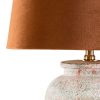 Lampa stojąca Stela 01 rudy O 32 X 66 cm – z betonową podstawą