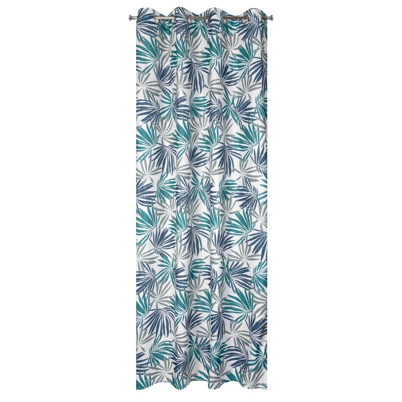 Zasłona gotowa Elina biała 140 x 250 cm – wprowadza egzotyczny klimat