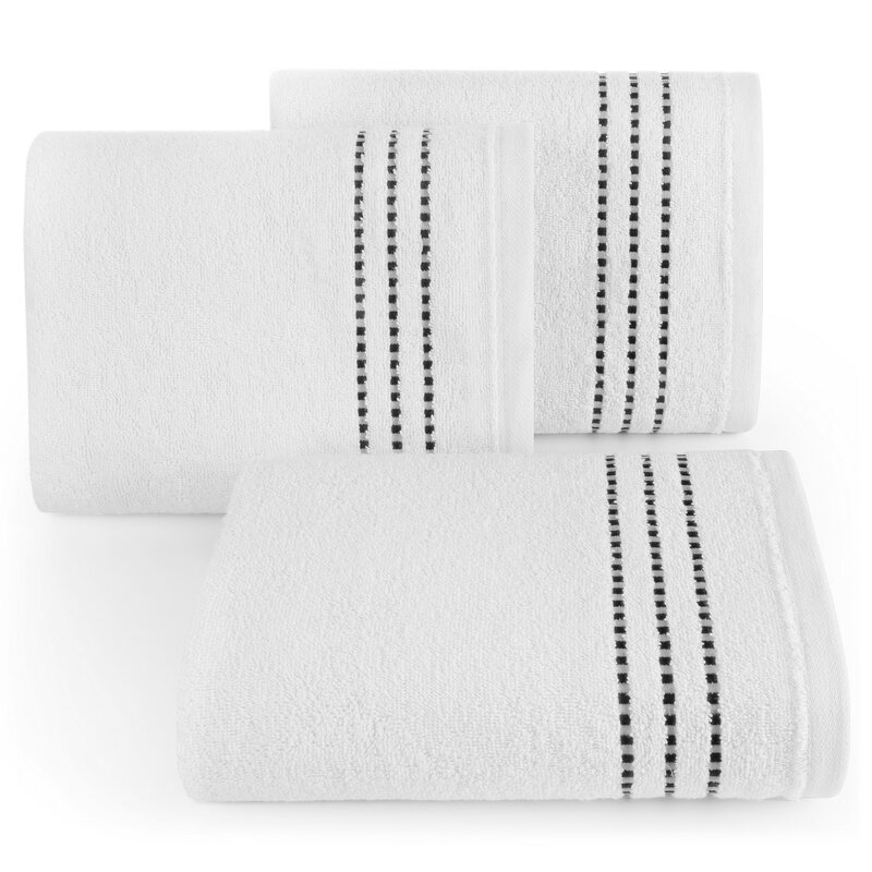 Ręcznik Fiore biały 30 x 50 cm – miękki i chłonny