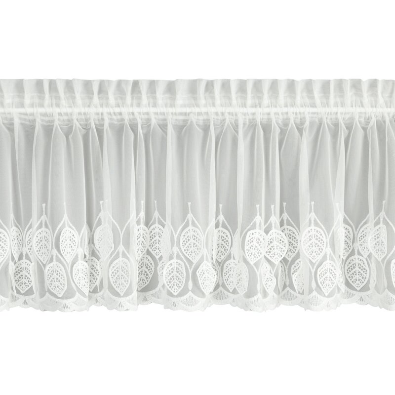 Firana gotowa Nira kremowa 150 x 40 cm – rozjaśnia wnętrze