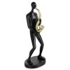 Figurka ceramiczna Rico czarna 12 x 9 x 30 cm – doda charakteru wnętrzu