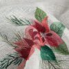 Zasłona świąteczna SW/XMAS biała 90x150 cm – gotowa do zawieszenia