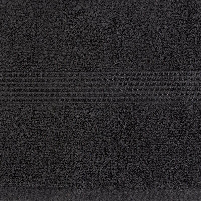 Ręcznik modal Molly czarny 70 x 140 cm – miękki i chłonny