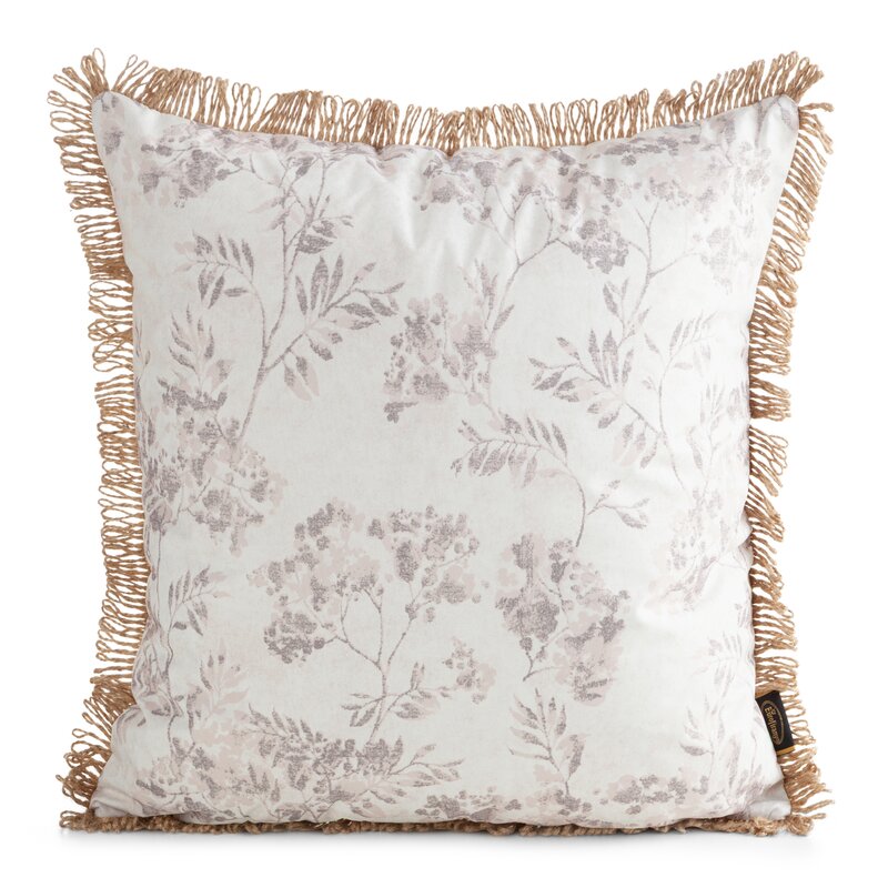 Poszewka Garden kremowa 45 x 45 cm – dodatek na sofę