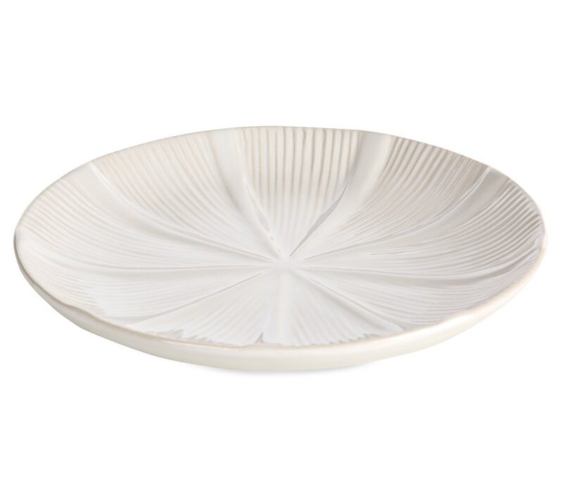 Patera ceramiczna Garet kremowa 30 x 4 cm – idealna na dekoracje